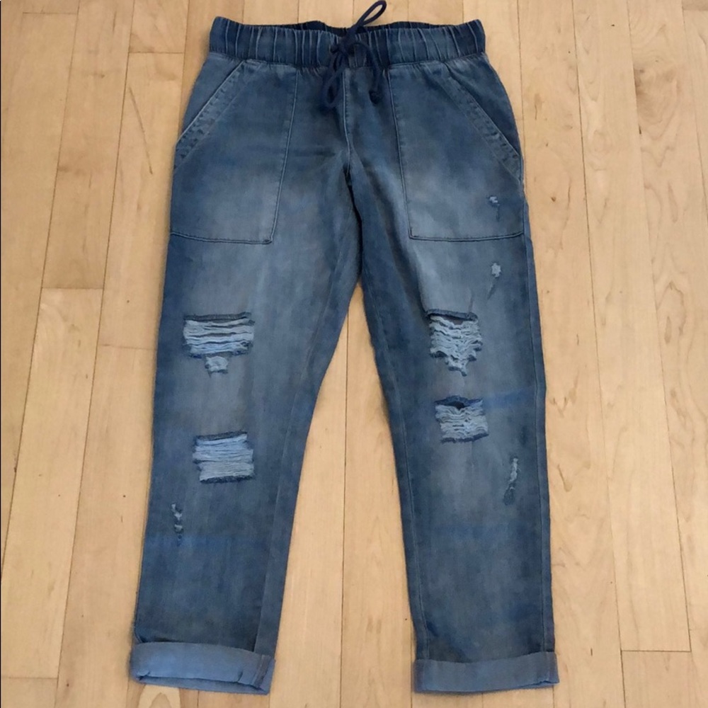 Cloth & Stone ripped joggers